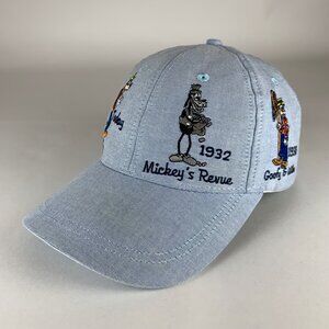 Goofy Disney Unisex Stitched Historical Timeline Strapback Adjustable Hat